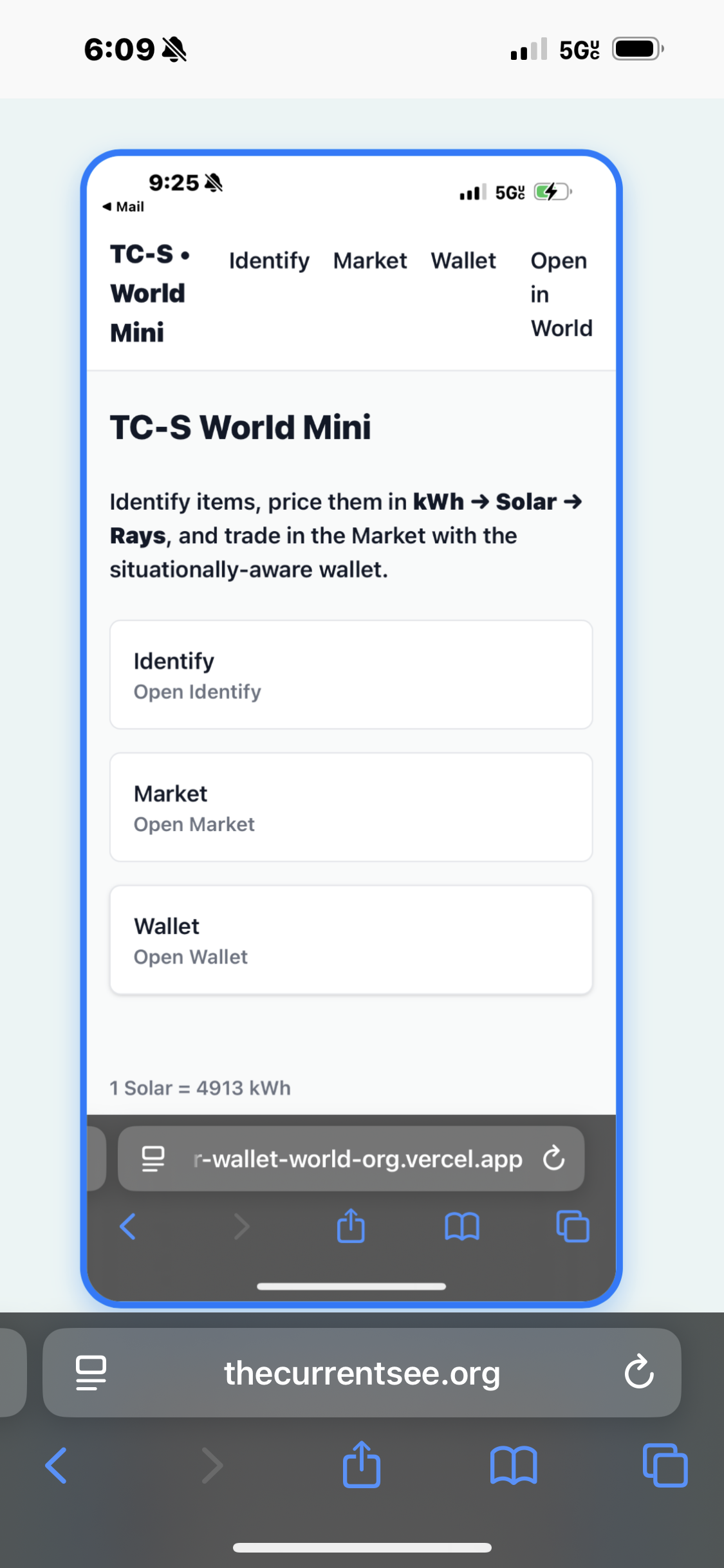 TC-S World Mini Mobile App